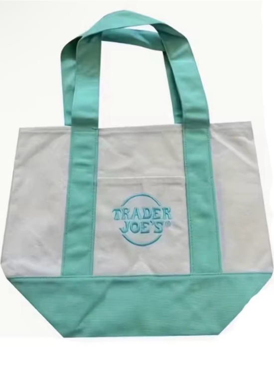 Trader Joe'S Handbags - Trader Joes Mini Tote 2026 Release (Mint Green) NWT